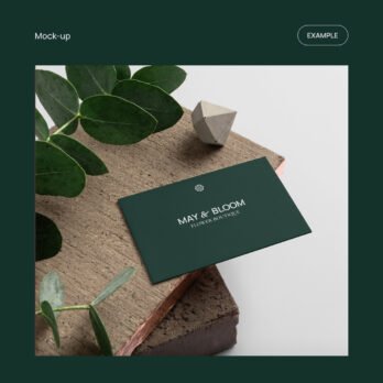 START BRAND MAY BLOOM business card