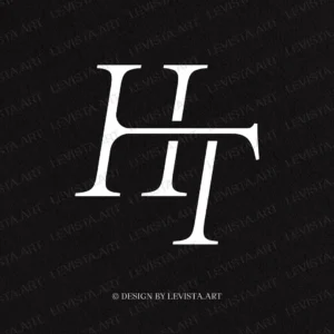 HT Monogram, HT Initials logo | Letter logo design