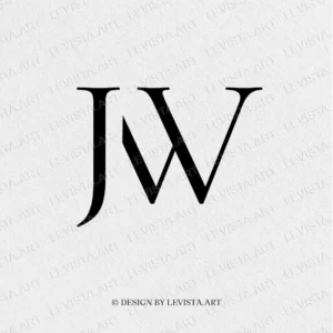 JW Monogram & Initials logo | Letter logo design