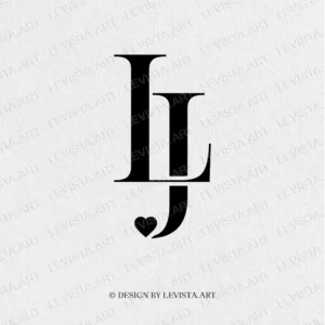 LJ Monogram, LJ Initials logo | Letter logo design