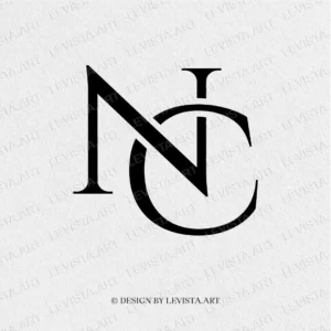 NC Monogram & Initials logo | Letter logo design