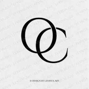 OC Monogram & Initials logo | Letter logo design
