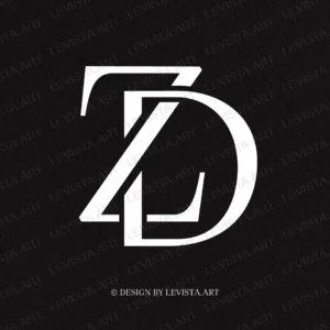 ZD Monogram & DZ Initials logo | Letter logo design