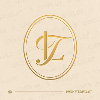 LT initials logo and TL wedding monogram featuring elegant letter design, suitable for wedding branding, wedding invitations, business logos and personal brand identity