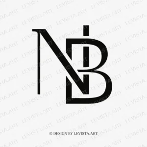 NB Monogram & BN Initials logo | Letter logo design