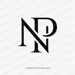 NP Monogram & PN Initials logo | Letter logo design
