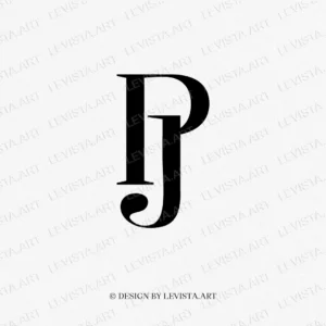 PJ Monogram & JP Initials logo | Letter logo design