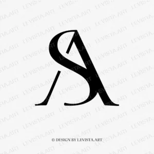 SA Monogram & AS Initials logo | Letter logo design