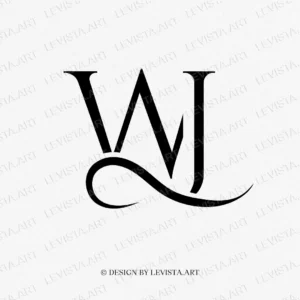 WJ Monogram & Initials logo | Letter logo design