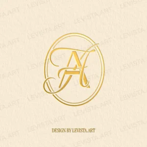 AA Monogram, AA Initials logo | Wedding letter logo