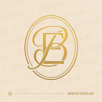 EB & BE Monogram designed as an elegant wedding letter logo with a balanced and expressive letter composition, suitable for wedding branding, business logos and personal brand identity
