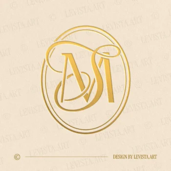 MS Monogram & SM Initials logo designed as an elegant wedding letter logo with a harmonious and balanced letter composition, suitable for wedding branding, business logos and personal brand identity