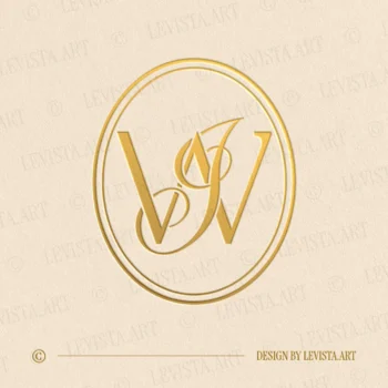 IW Initials logo & WI Letter logo designed as an elegant wedding monogram with a smooth and balanced letter composition, suitable for wedding branding, business logos and personal brand identity