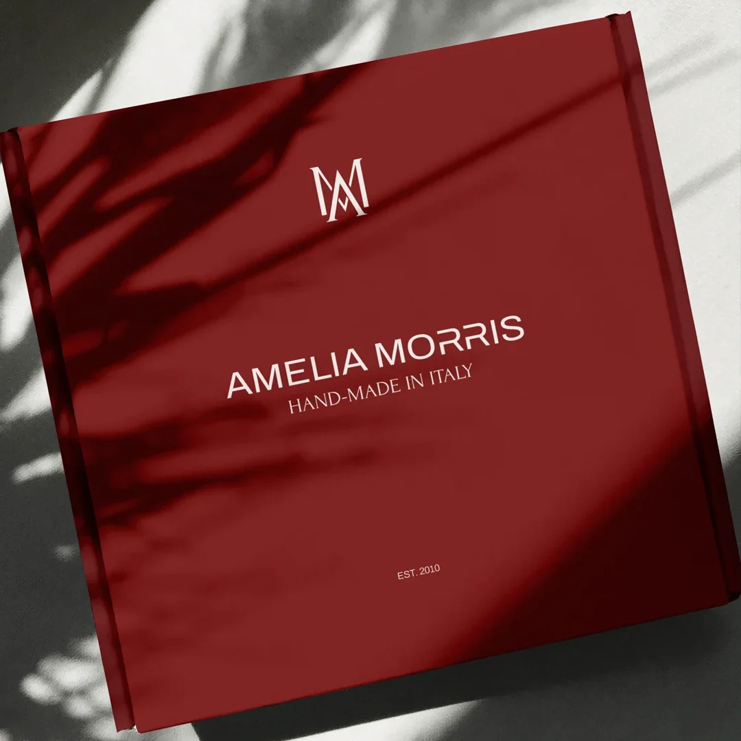 Custom Brand Identity with Monogram Logo