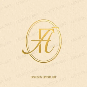 AF & FA Initials logo | Wedding letter logo