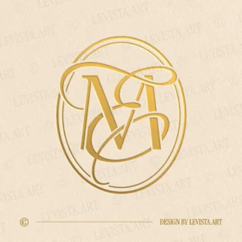 ME Wedding Letter logo & EM Initials design presented as an elegant monogram with a clean and balanced letter composition, suitable for wedding branding, business logos and personal brand identity