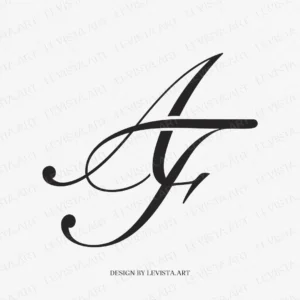 AF Initials logo & FA Monogram | Letter logo design