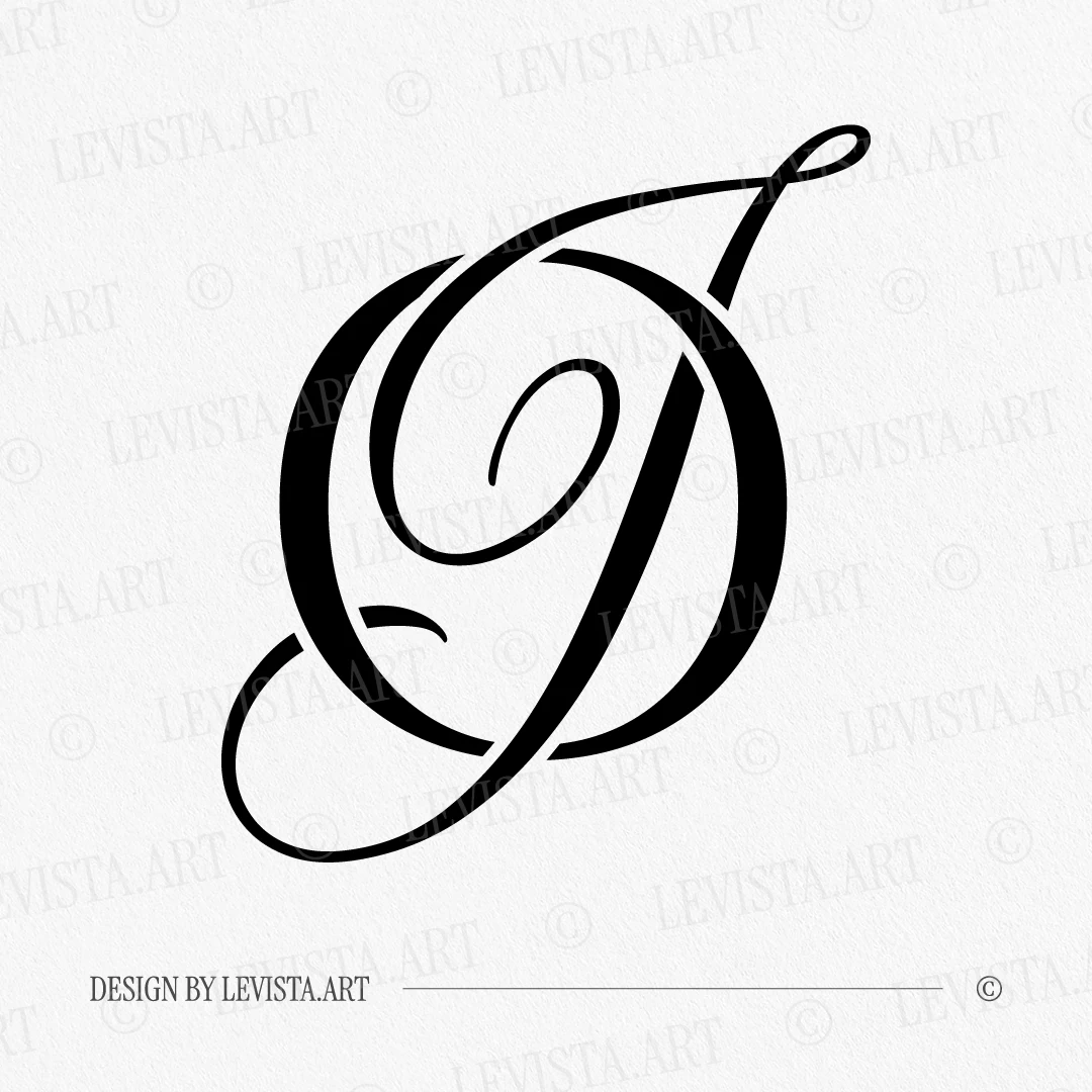 OJ Monogram, JO Letter logo | Wedding logo design 2 OJ Monogram, JO letter logo in black on white background – minimalist wedding logo design for modern stationery and branding