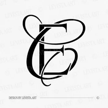 EC Monogram, CE letter logo | Initials logo design 4 EC Monogram, CE letter logo minimalist initials design and monogram logo, clean letter logo for modern branding and stationery