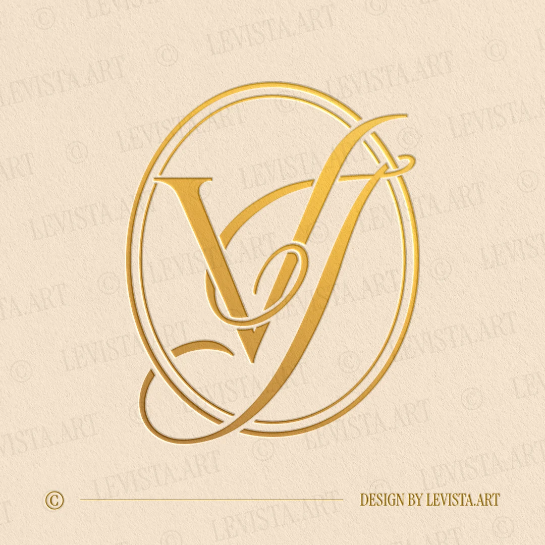 VJ Monogram, JV Initials logo | Wedding letter logo 22 VJ Monogram, JV Initials logo wedding monogram design and wedding letter logo, elegant wedding initials logo for invitations and stationery