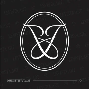 White JJ initials logo design on a dark background for minimalist luxury wedding and personal branding projects