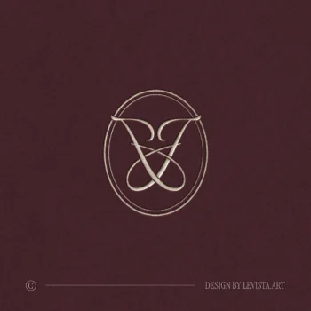 Gold JJ wedding logo with interlocking letters on rich textured paper for sophisticated invitations and luxury décor