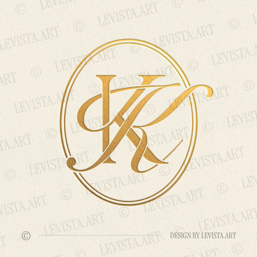 KK Monogram logo | Elegant lettermark design